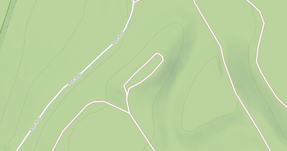 Map preview of Whiskey Springs Trails