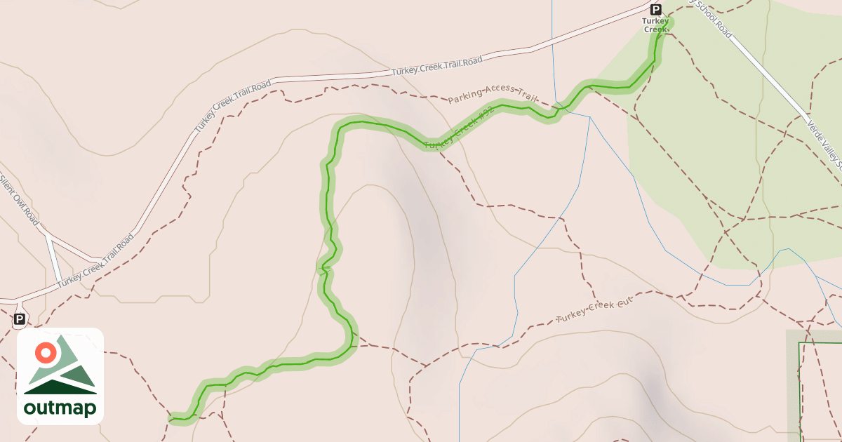 Map of Turkey Creek #92