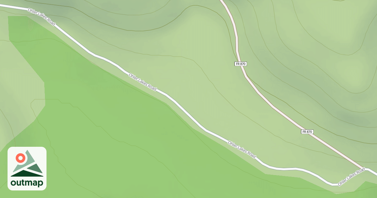Map of OHLER LAKES