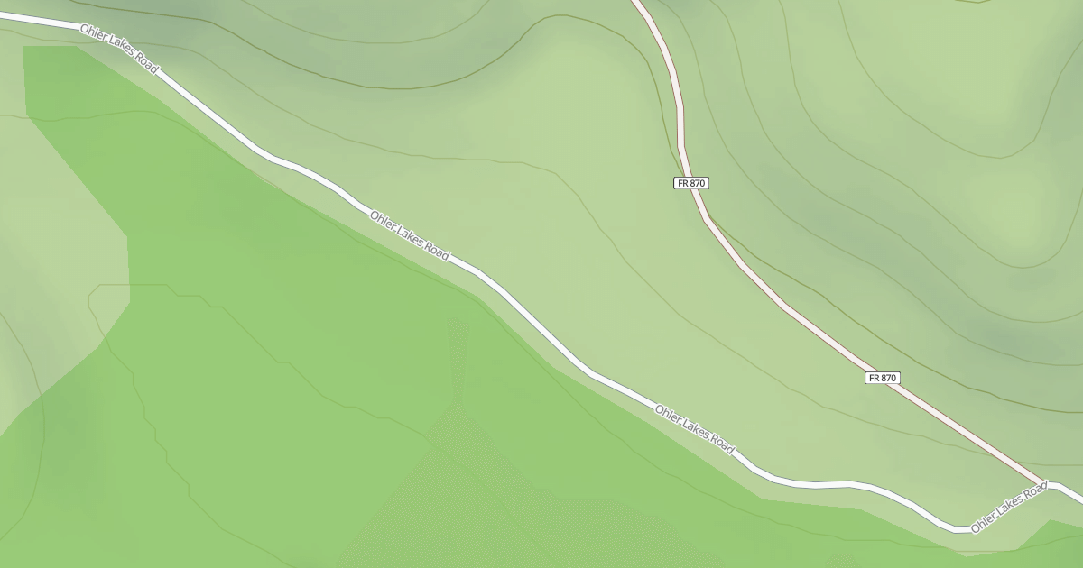 Map preview of OHLER LAKES