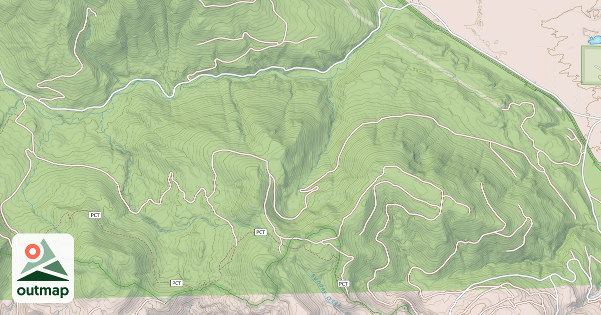 Map of DANDY CREEK