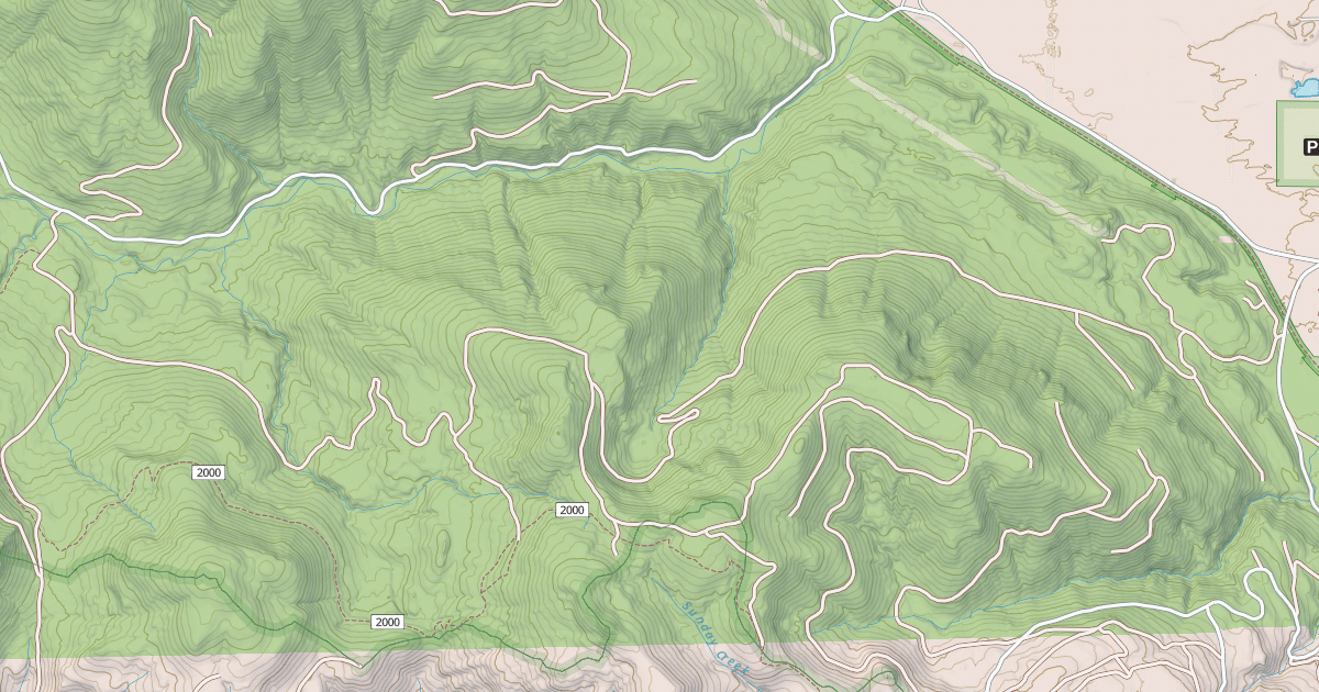Map preview of DANDY CREEK