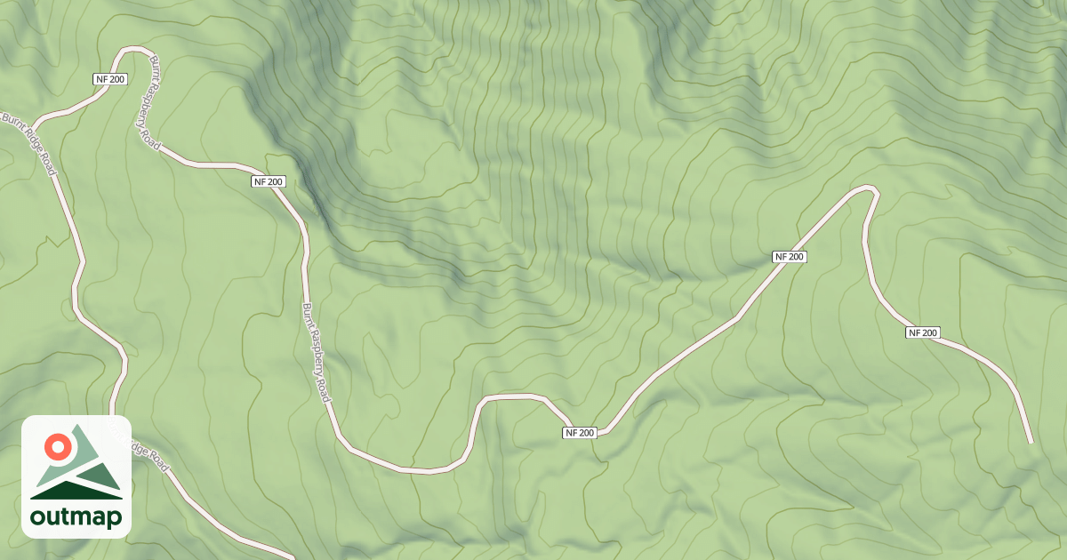Map of BURNT RASPBERRY