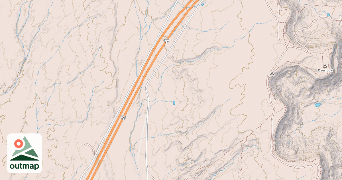 Map of BLM National GTLF Public Motorized Roads 06985f48-5bfc-4be9-973a-68d75b724043