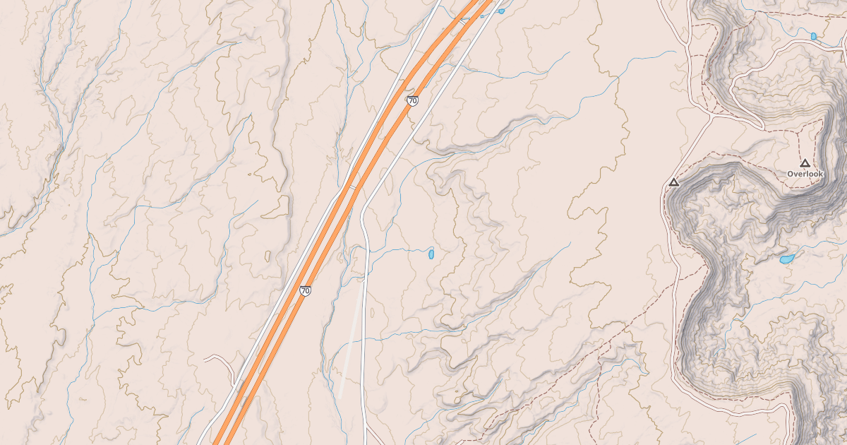 Map preview of BLM National GTLF Public Motorized Roads 06985f48-5bfc-4be9-973a-68d75b724043