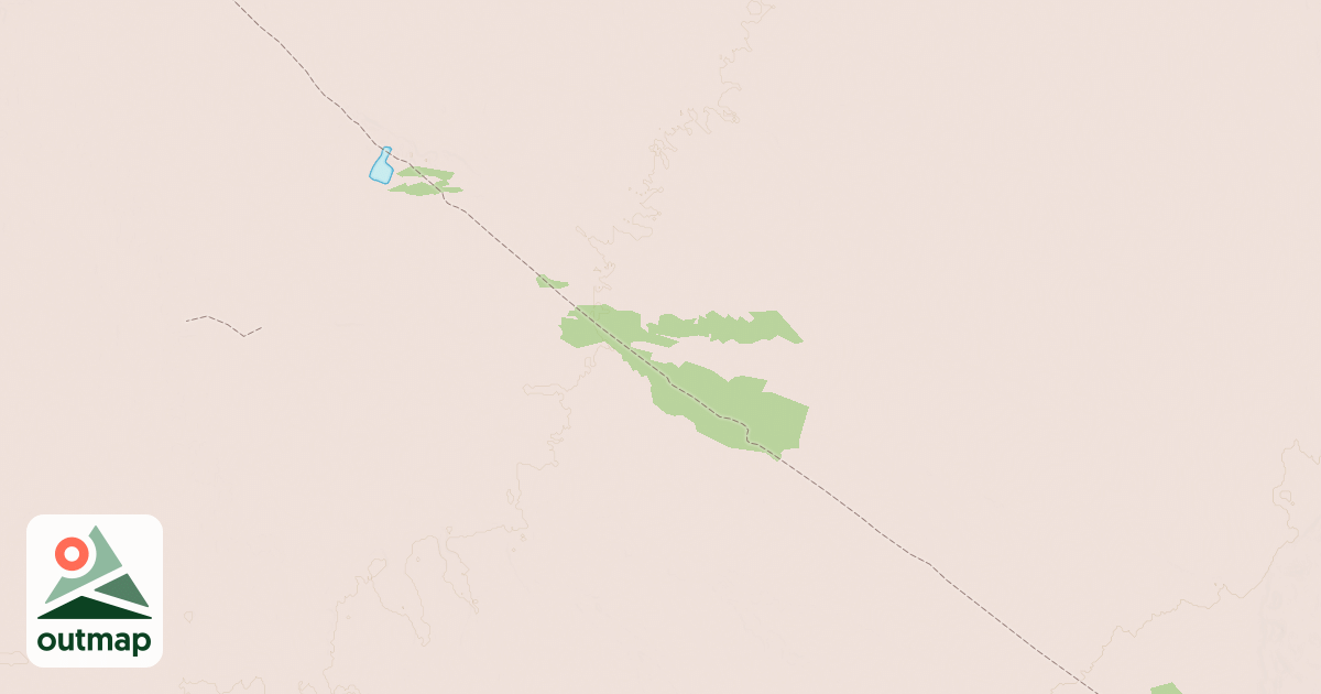 Map of Willow to Nome Winter Trail
