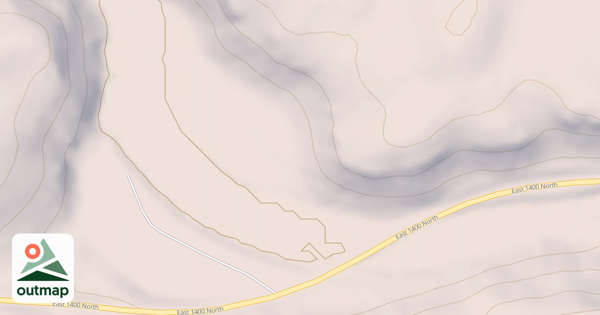 Map of NORTH PORCUPINE