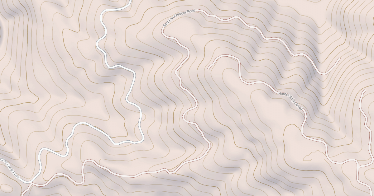 Map preview of EAST FAN CONTOUR