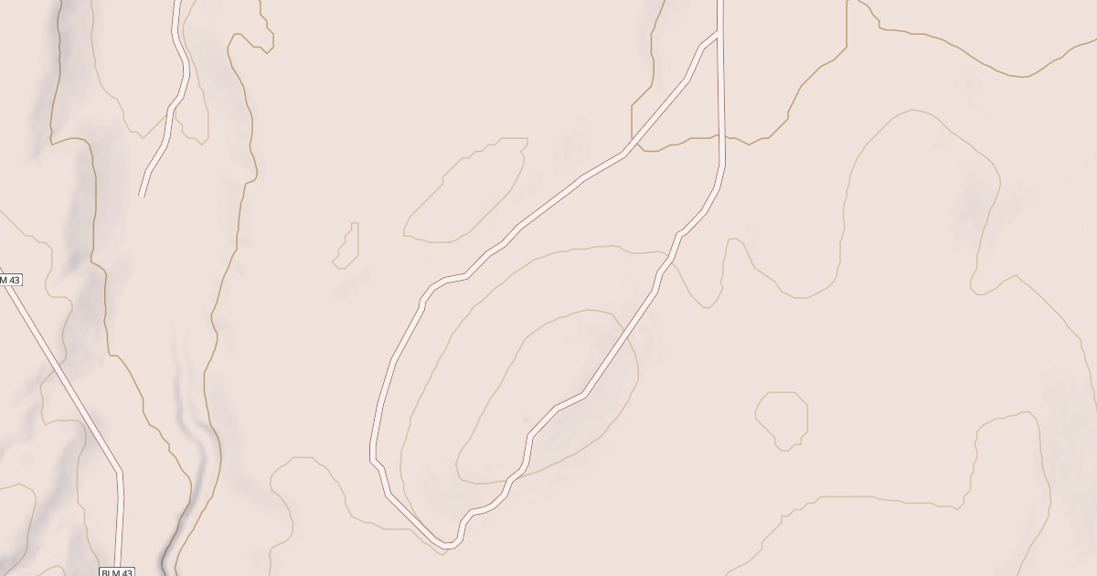 Map preview of BLM National GTLF Public Motorized Roads 179162ff-69ec-4239-870b-77e93b70ecef