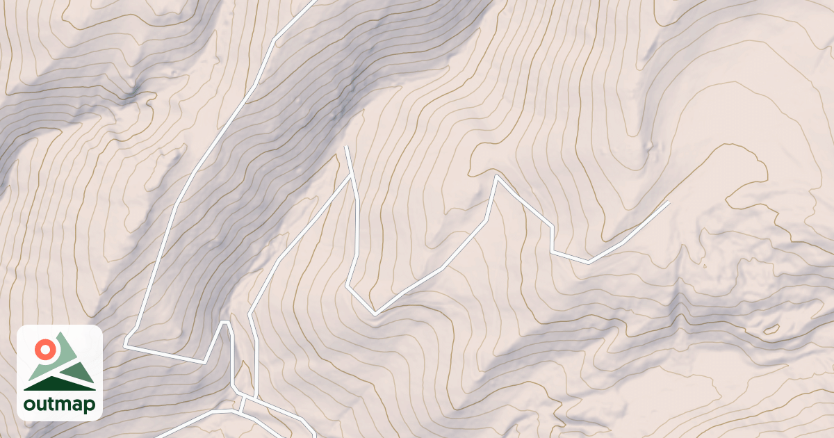 Map of BIVENS CREEK DUGWAY