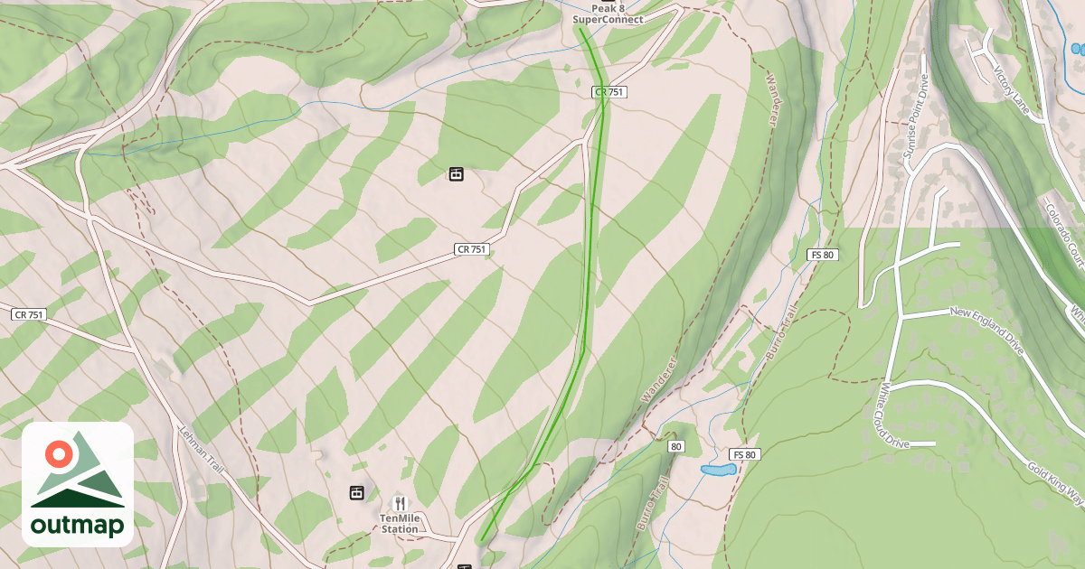 Map of Red Rover