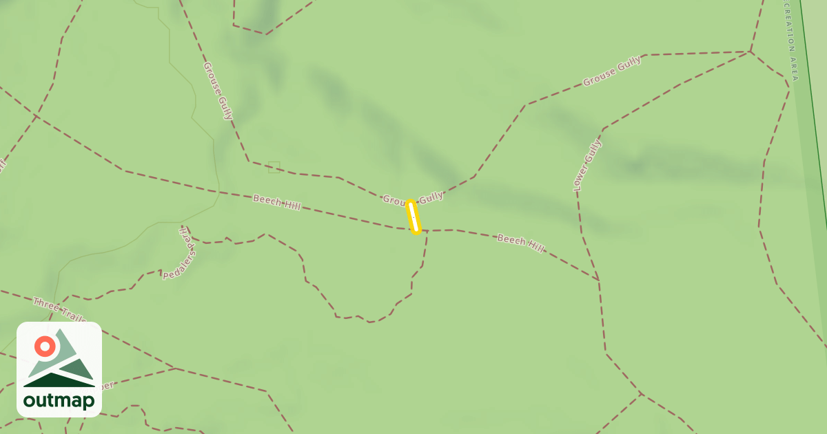 Map of Grouse-Beech Connector