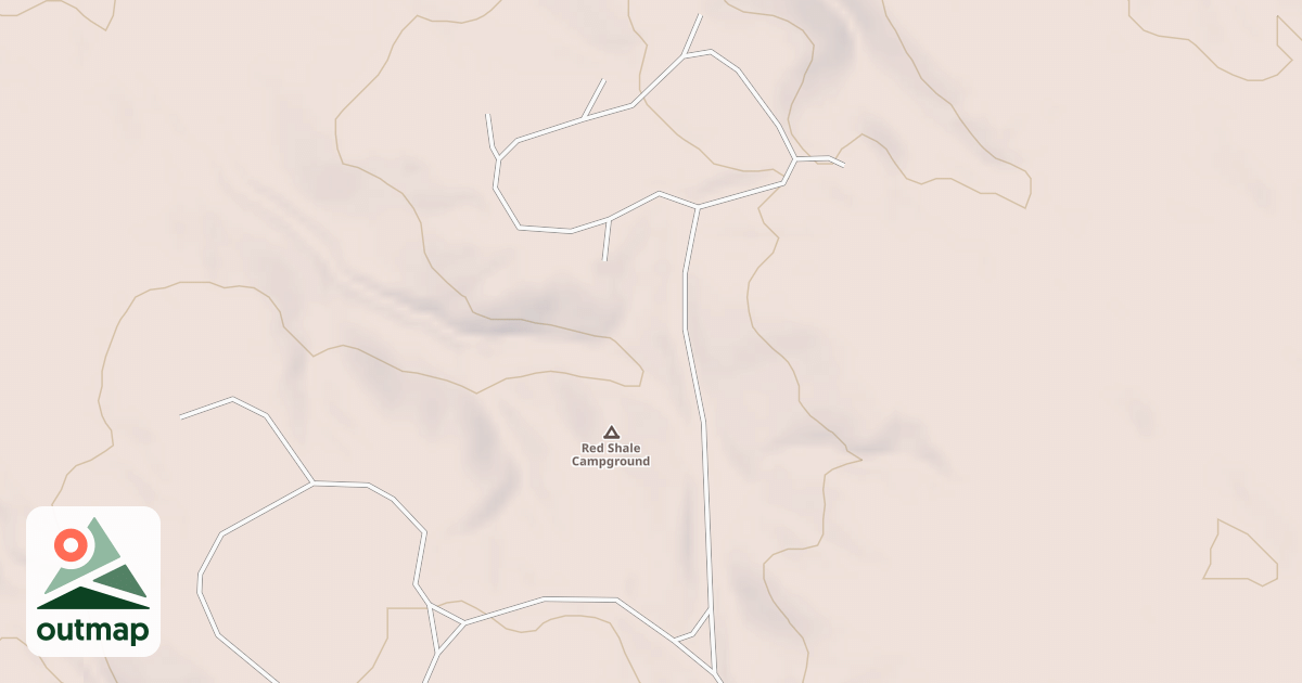 Map of RED SHALE CPGD EAST LOOP