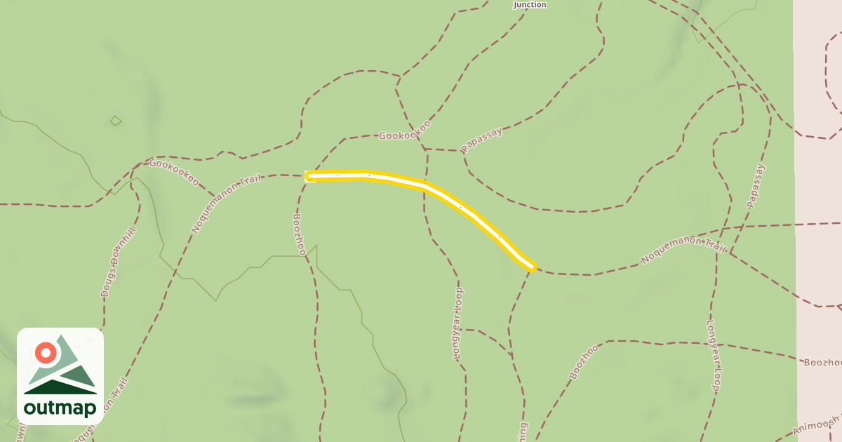 Map of Noquemanon Trail