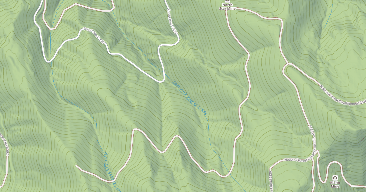 Map preview of NORTH STAR RD
