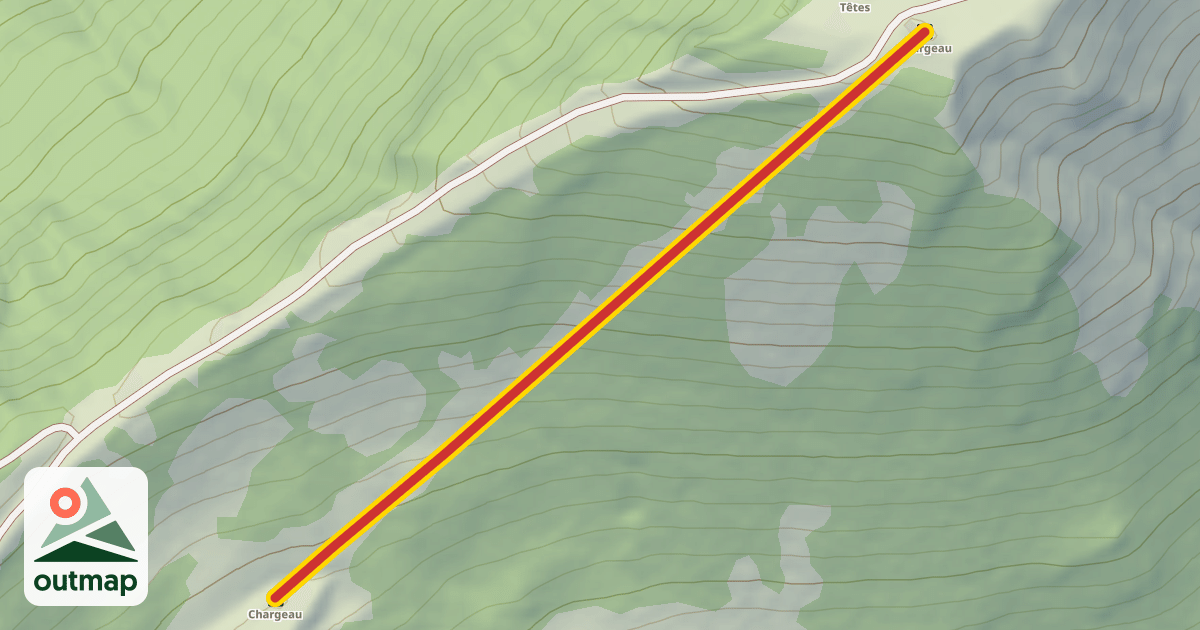Map of Chargeau