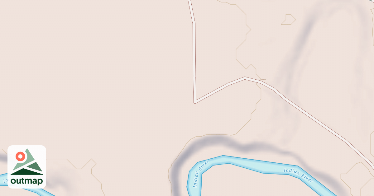 Map of RIVER BANK SPUR A