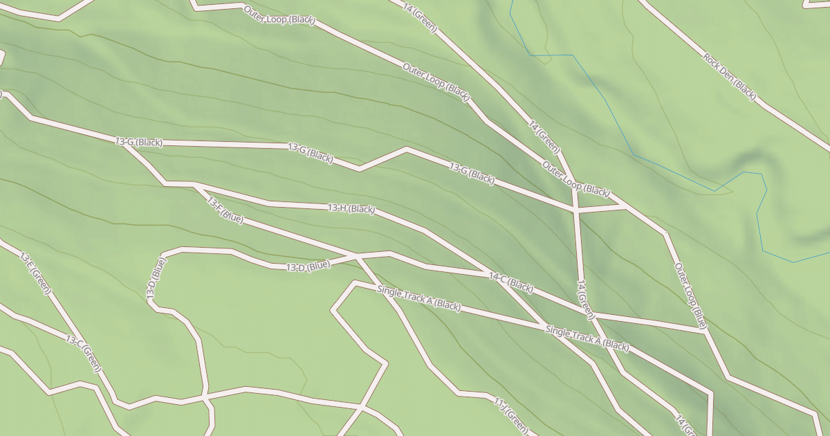 Map preview of Rock Run ATV Trails