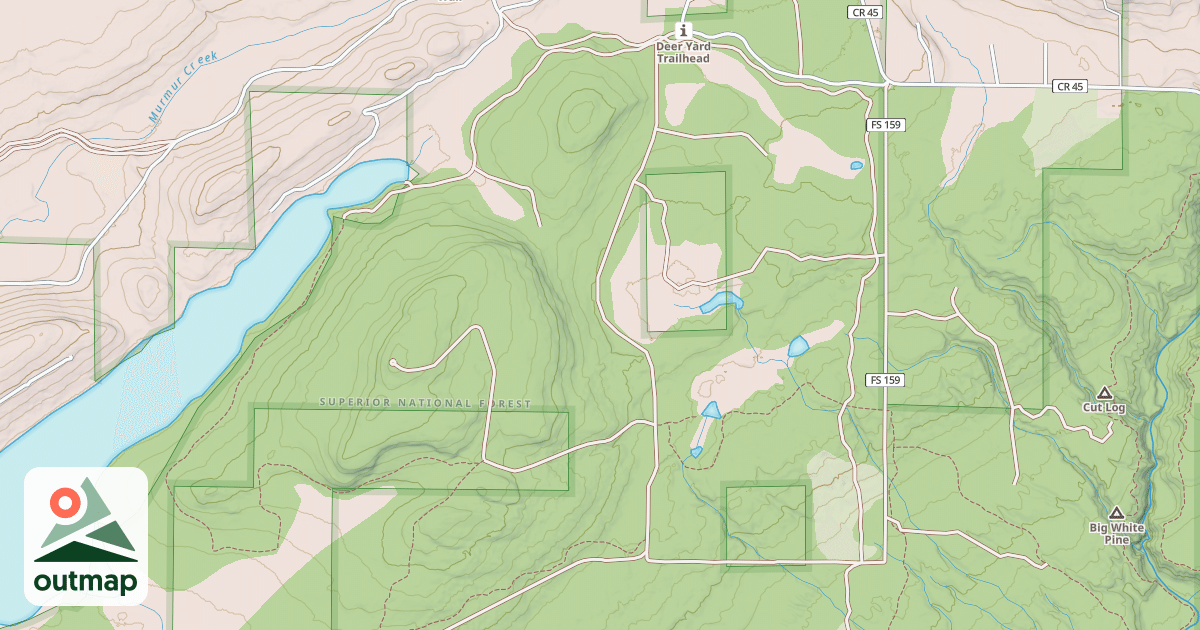 Map of DEERYARD