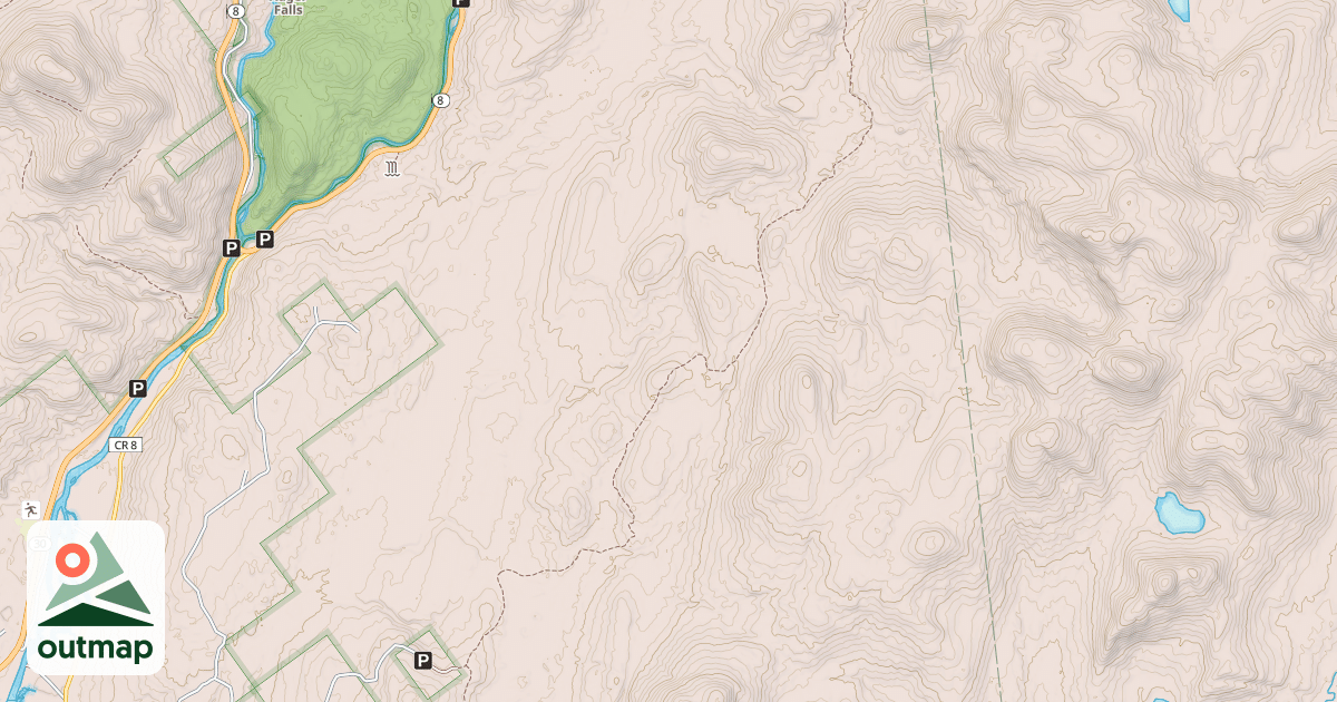Map of Pine Orchard Trail