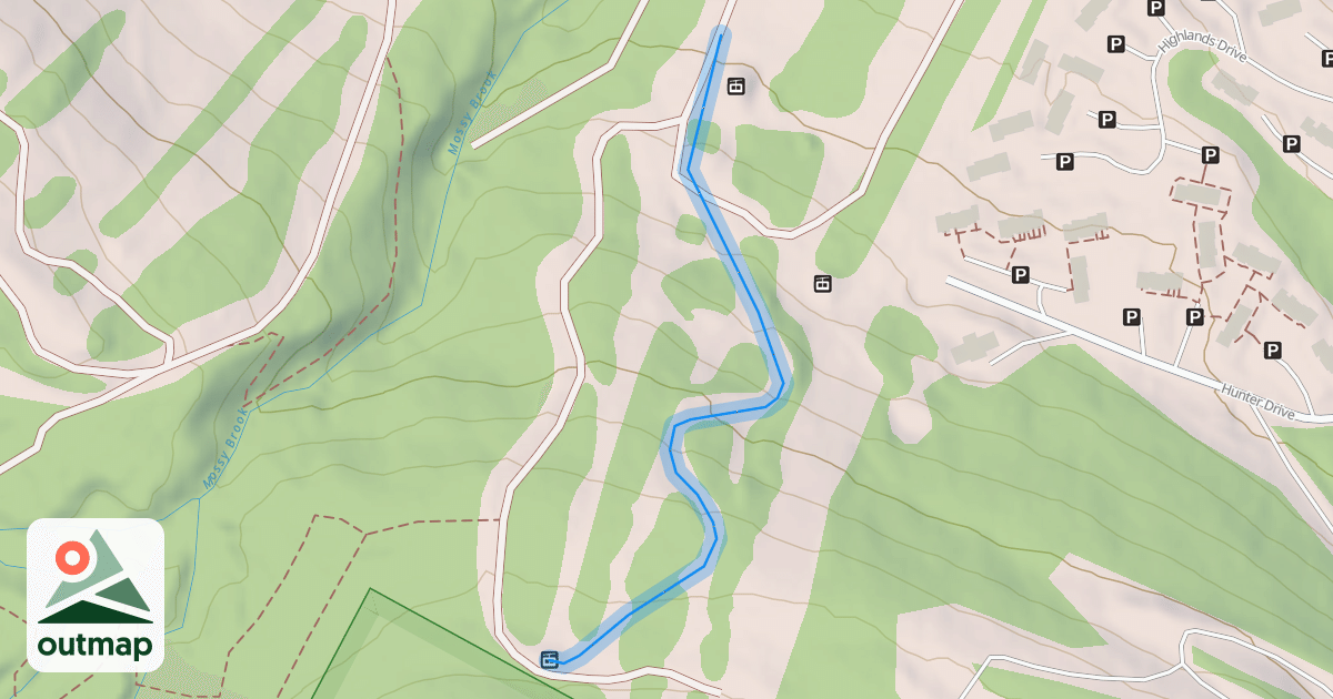 Map of Rip Van Winkle