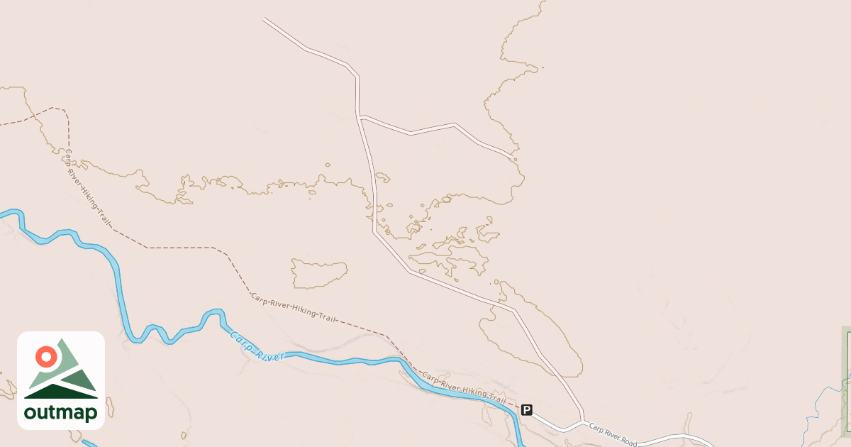 Map of CARP RIVER SPUR C