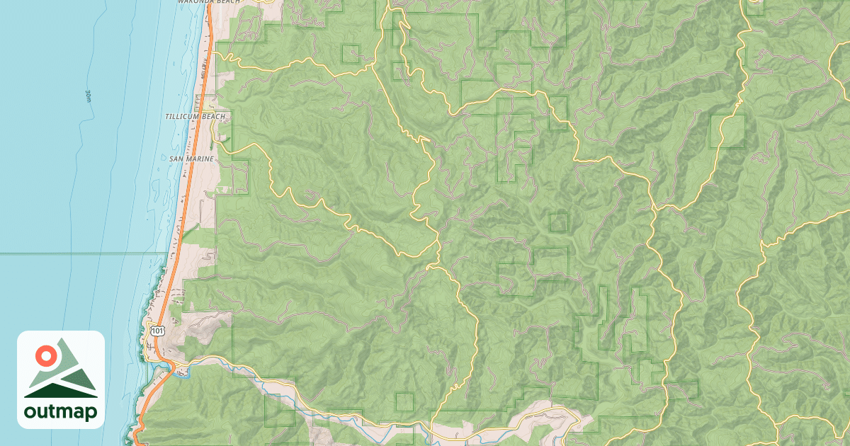 Map of USFS Motor Vehicle Use Map Roads {723A9EB5-E83F-45E5-A3C0-C23057A0D1E5}