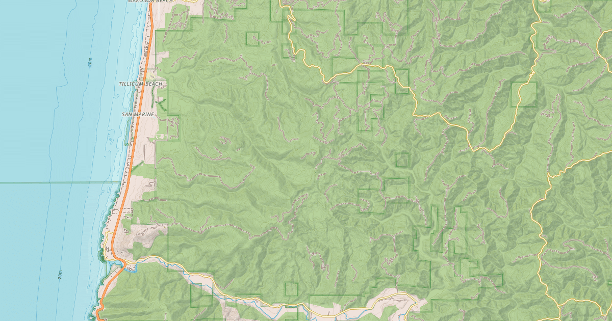 Map preview of USFS Motor Vehicle Use Map Roads {723A9EB5-E83F-45E5-A3C0-C23057A0D1E5}