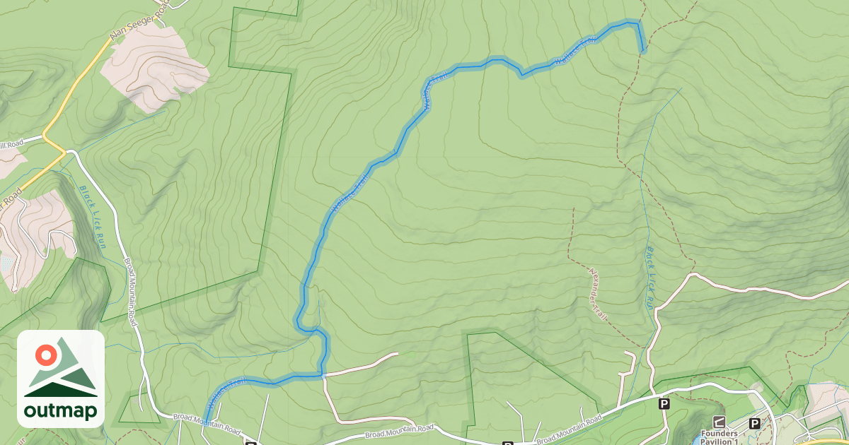 Map of Wallace Trail