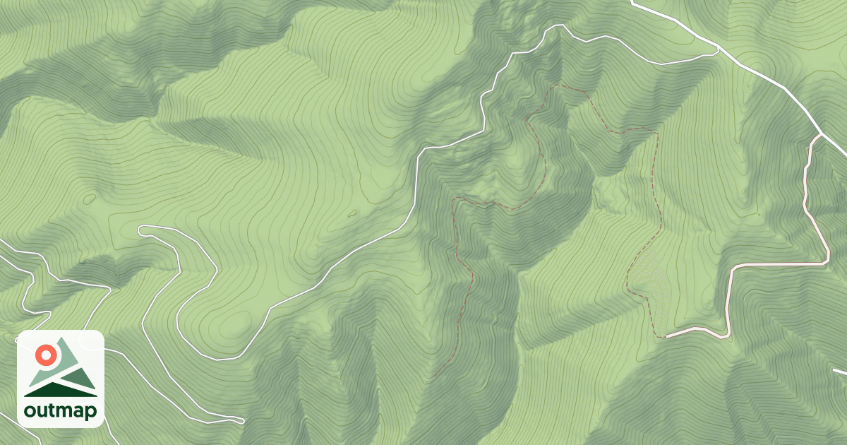 Map of (FDR) LOOKOUT MTN RIDGE