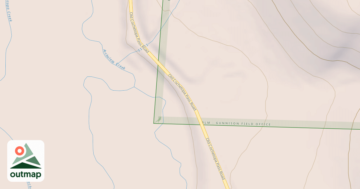 Map of BLM National GTLF Public Motorized Roads 4f8061b8-f75b-462e-9b40-451b5b089850