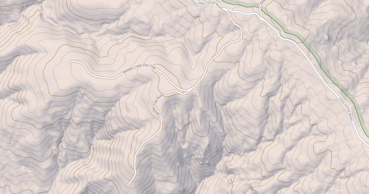 Map preview of MIDDLE TRAIL