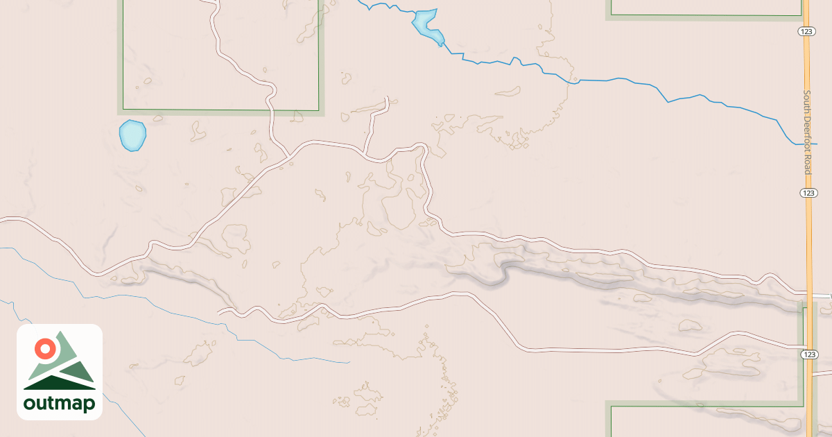 Map of NAUGLE CREEK