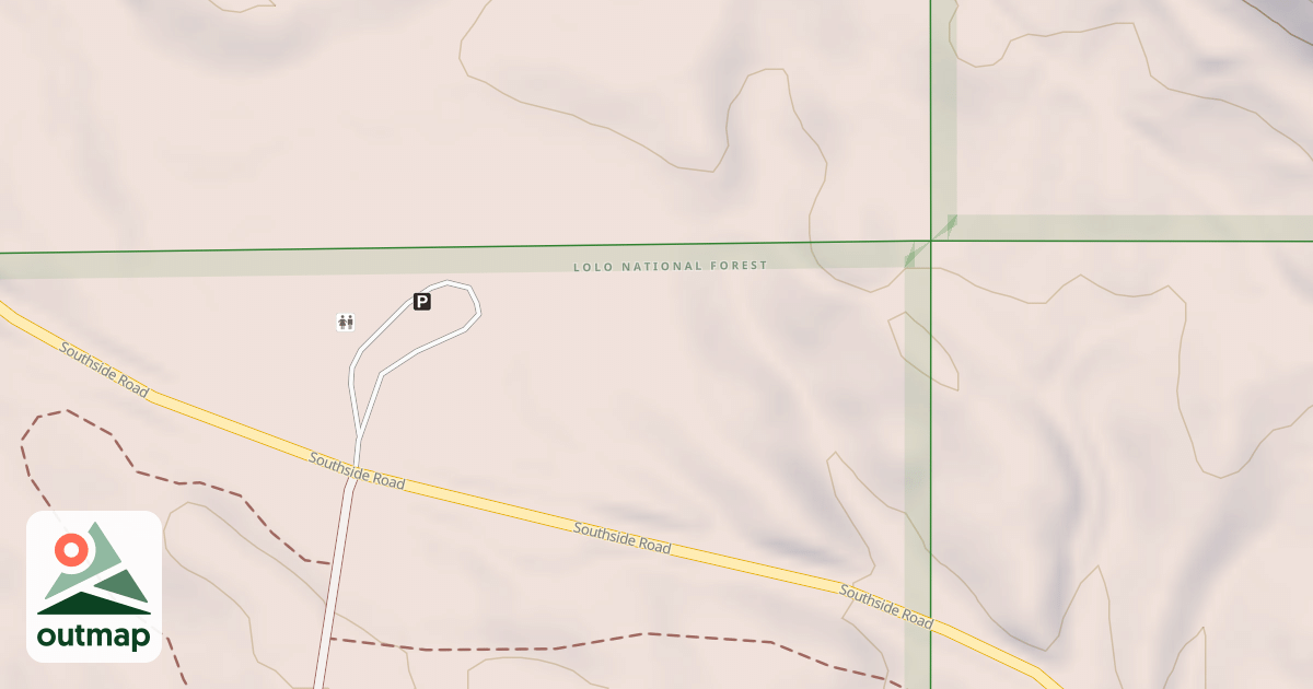 Map of PIKES PEAK