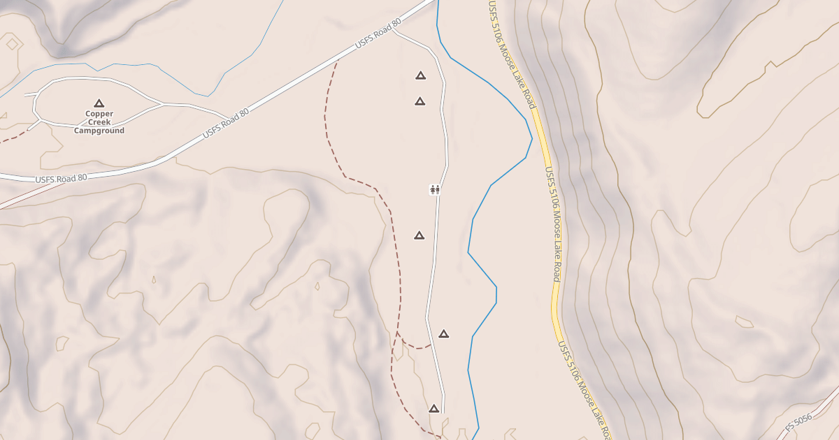 Map preview of USFS National Forest System Roads {00FD1992-65A7-4B43-8BA4-C9741F22F2BB}