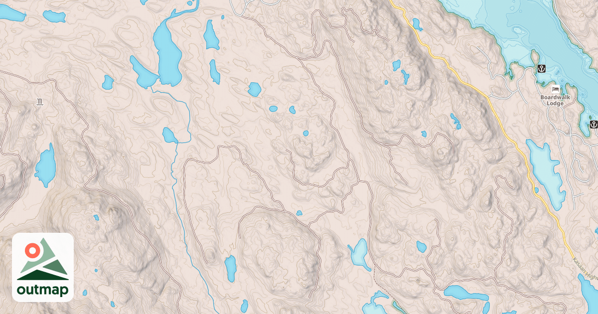 Map of LAKE ELLEN ROAD EAST