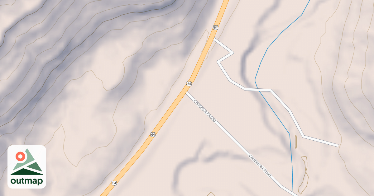 Map of CONOCO #7
