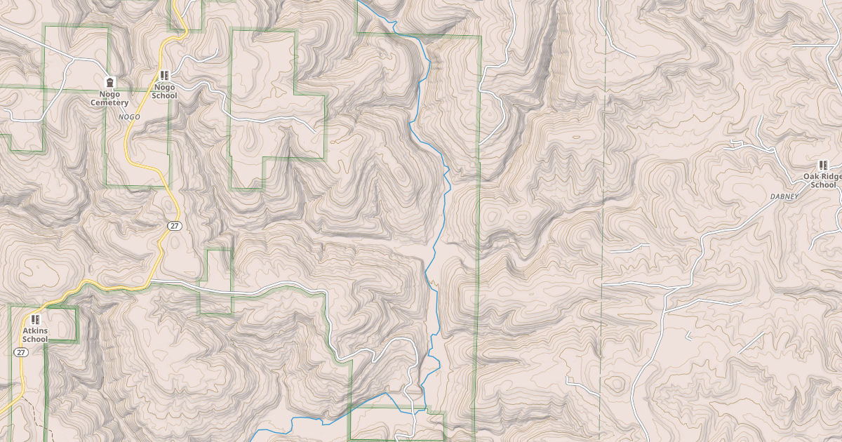 Map preview of USFS Motor Vehicle Use Map Roads {097DD7A0-1B1D-4156-8058-6D16C990C31A}