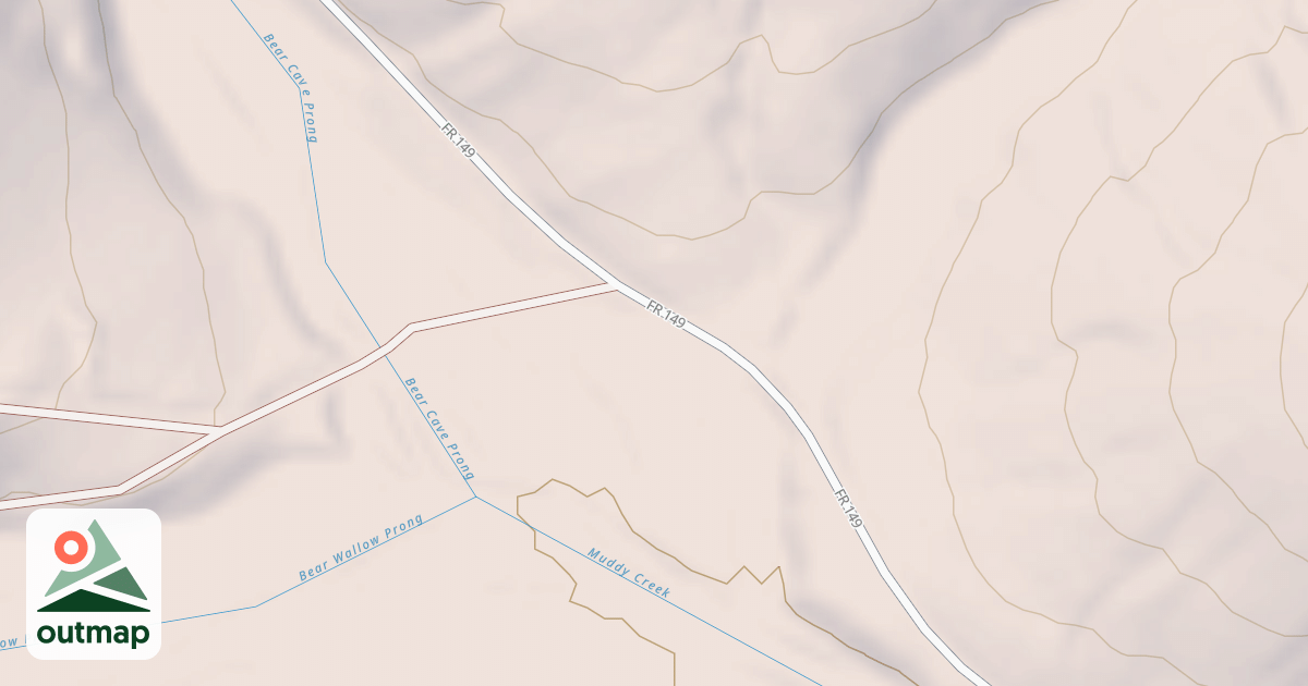 Map of USFS Motor Vehicle Use Map Roads {3012C91B-BD37-430A-A3AB-6221111CABE3}