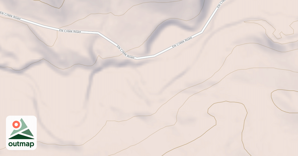 Map of ELK CR DISPERSED B