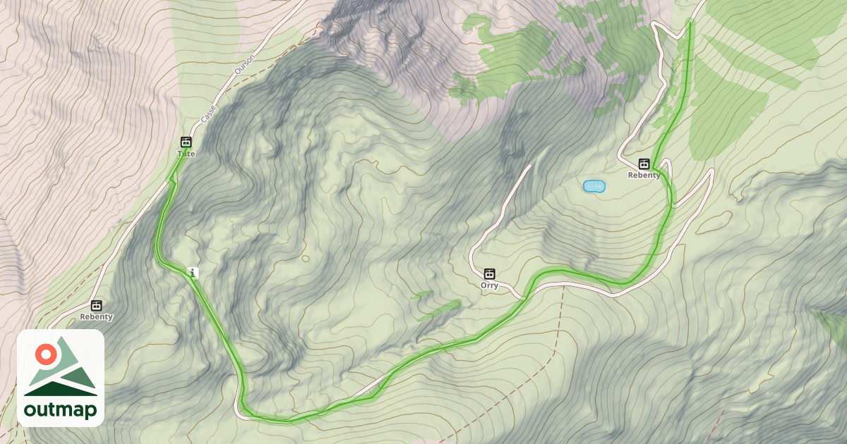 Map of Savis