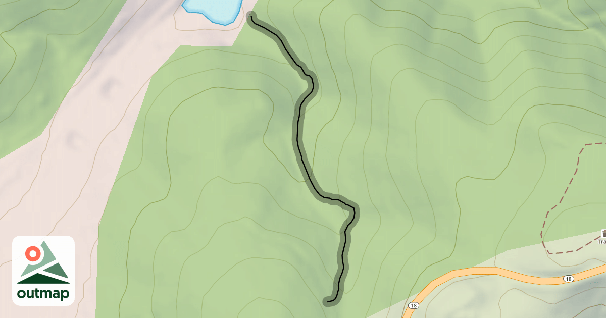 Map of Beartracks Upline
