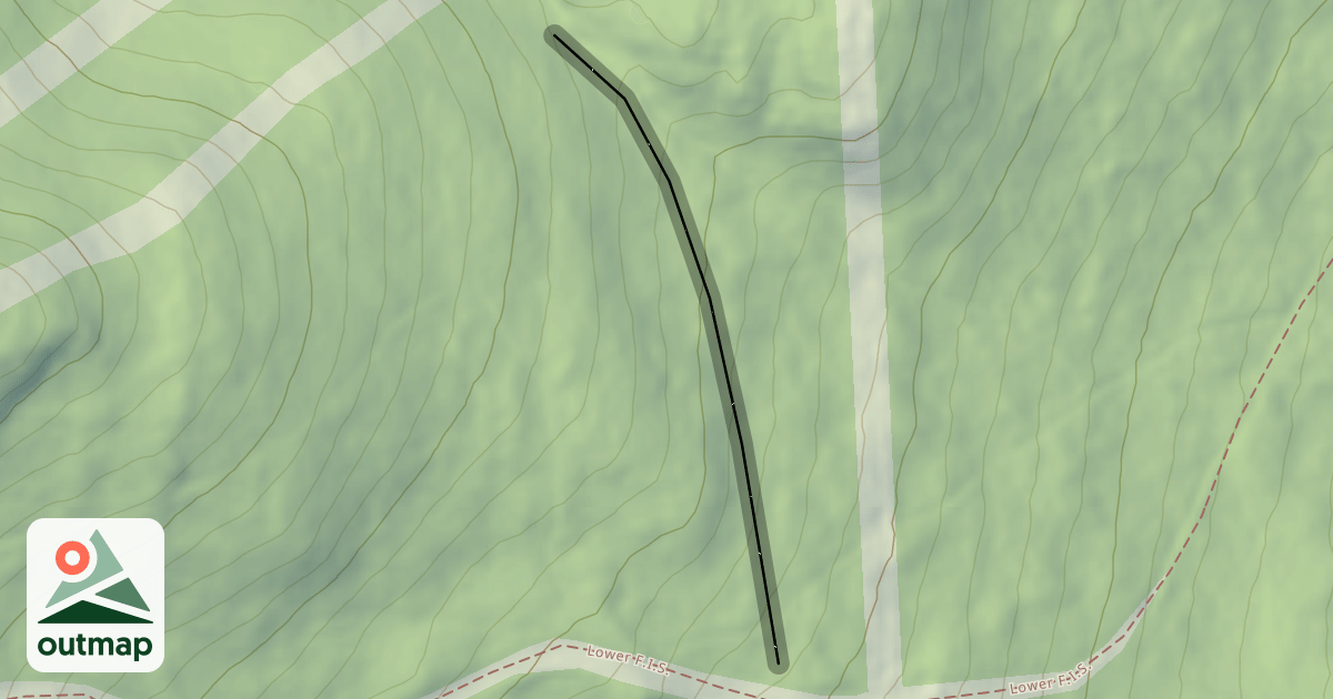 Map of Moose Run Woods