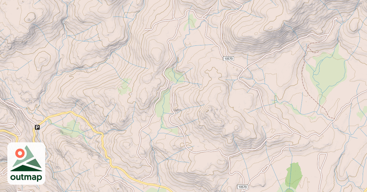 Map of AHART MEADOW