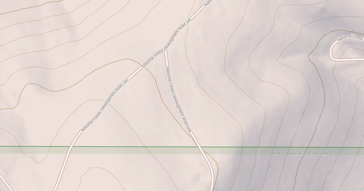 Map preview of USFS National Forest System Roads {738806DD-11D9-4A9A-9D40-5DF11145225A}