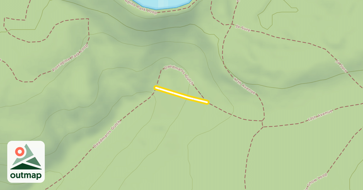 Map of Deadman's Gulch