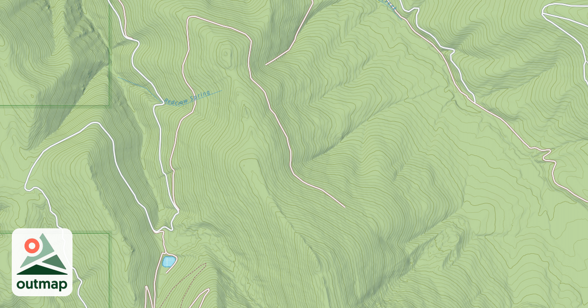 Map of CORONA MCGINNIS