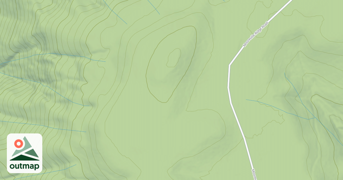 Map of PINKARD CREEK SPUR A