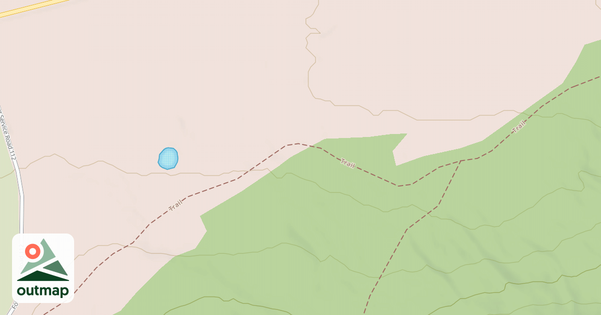 Map of POLE KNOLL