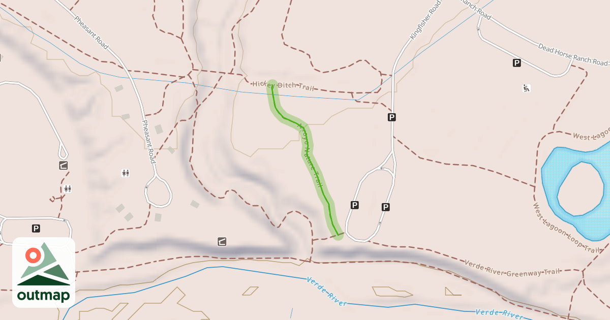 Map of Arroyo Nature Trail